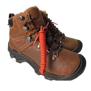 Keen Pyrenees Hiking Boots Women's US 8 Brown Leather Waterproof 1004156
